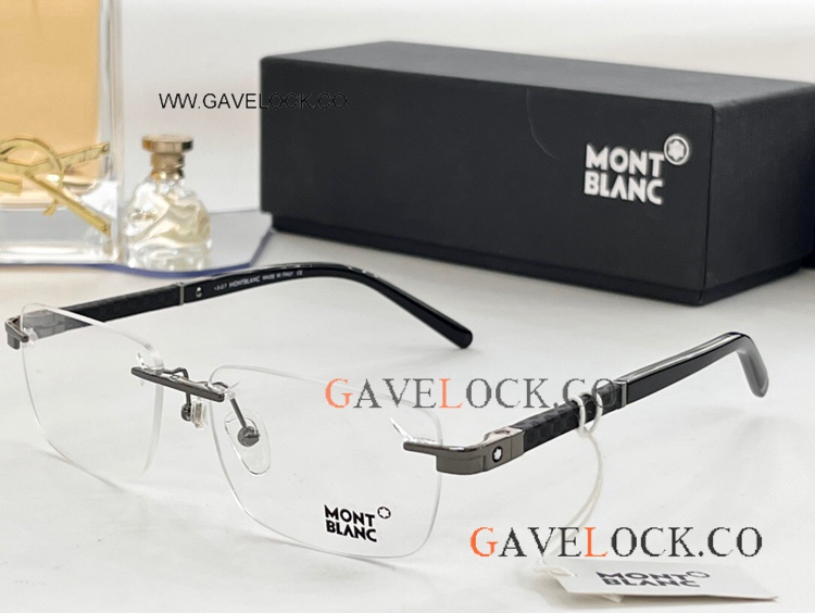 Replica Montblanc Men's Rimless Eyeglasses mb712